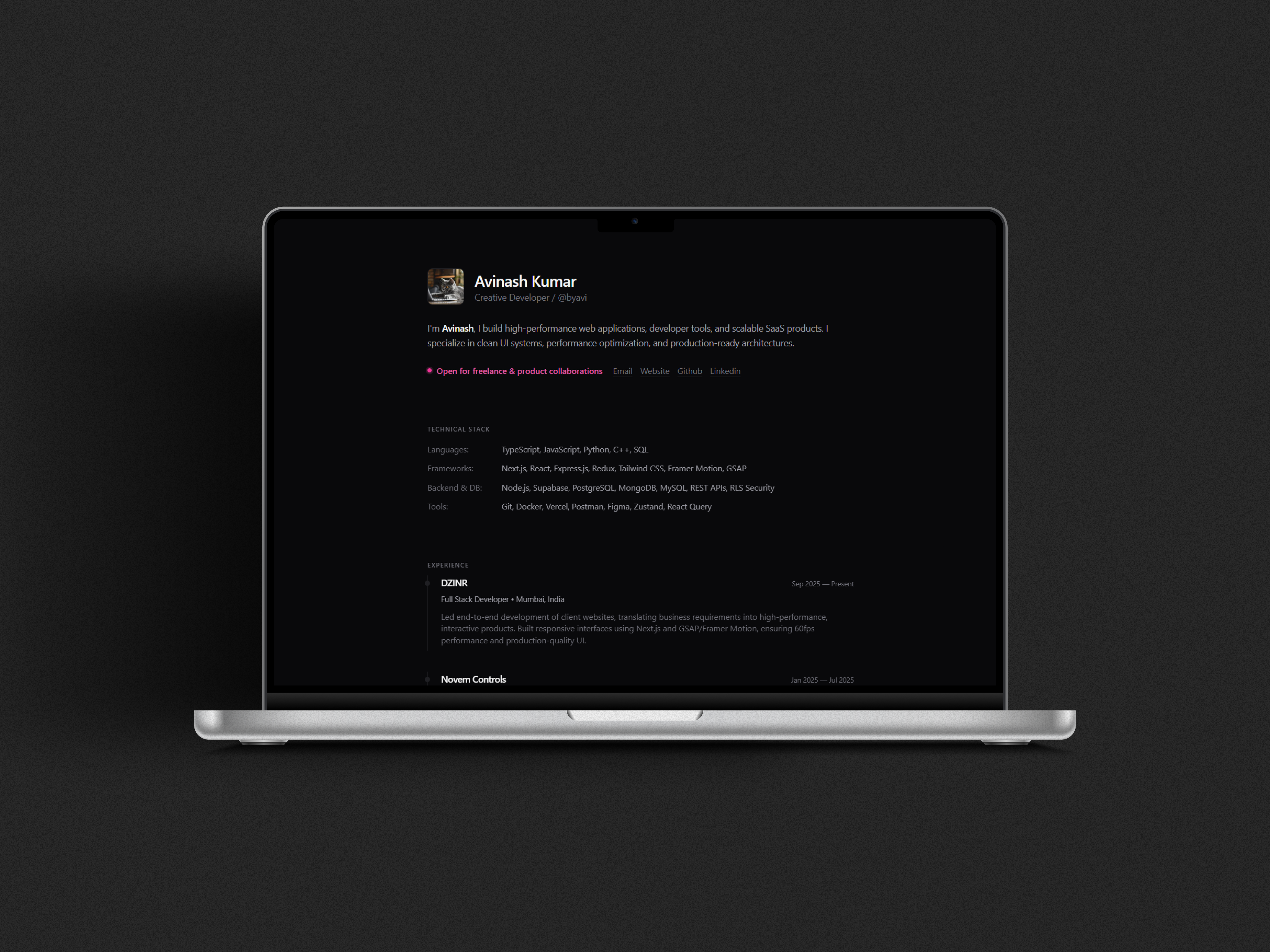 Zen: Senior Design Engineer Portfolio